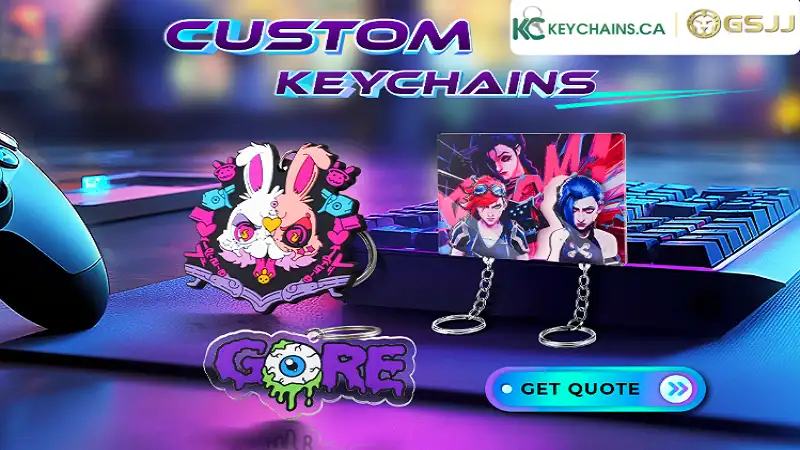 custom keychains canada