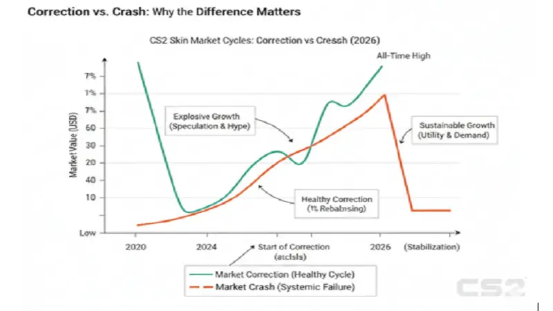 Correction vs. Crash: Why the Difference Matters